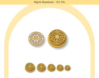Unique Polymer Clay Cutter STL File: Jewelry & Cookie Design (Digital Download)