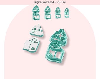 Happy Poo Clay Cutter STL File: Jewelry & Cookie Design (Digital Download)