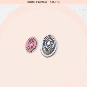 Unique Shape Polymer Clay Cutter STL File: 5 Sizes, 2 Versions (Digital Download)