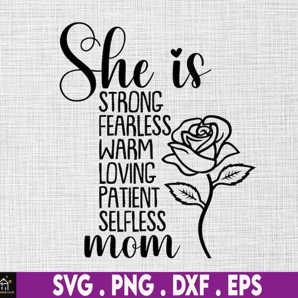 Mother's Day Quote SVG, Cutting File For Cricut, Cameo Silhouette, Mother Inspirational Quote SVG, Mom Quote SVG, Gift For Mom svg