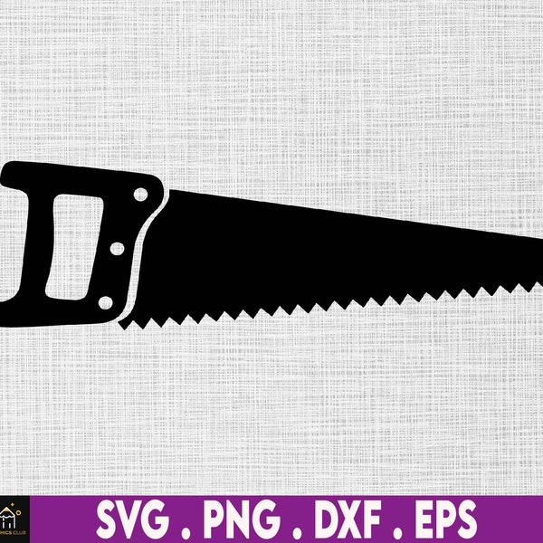 Handsaw SVG, Hand Saw png, Tool SVG, Wood Handsaw Svg, Handsaw Clipart, Handsaw Files for Cricut, Saw Blade svg