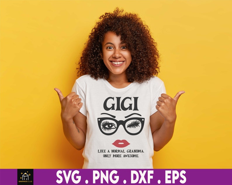 Gigi Like A Normal Grandma Svg Happy Mothers Day Svg Normal - Etsy