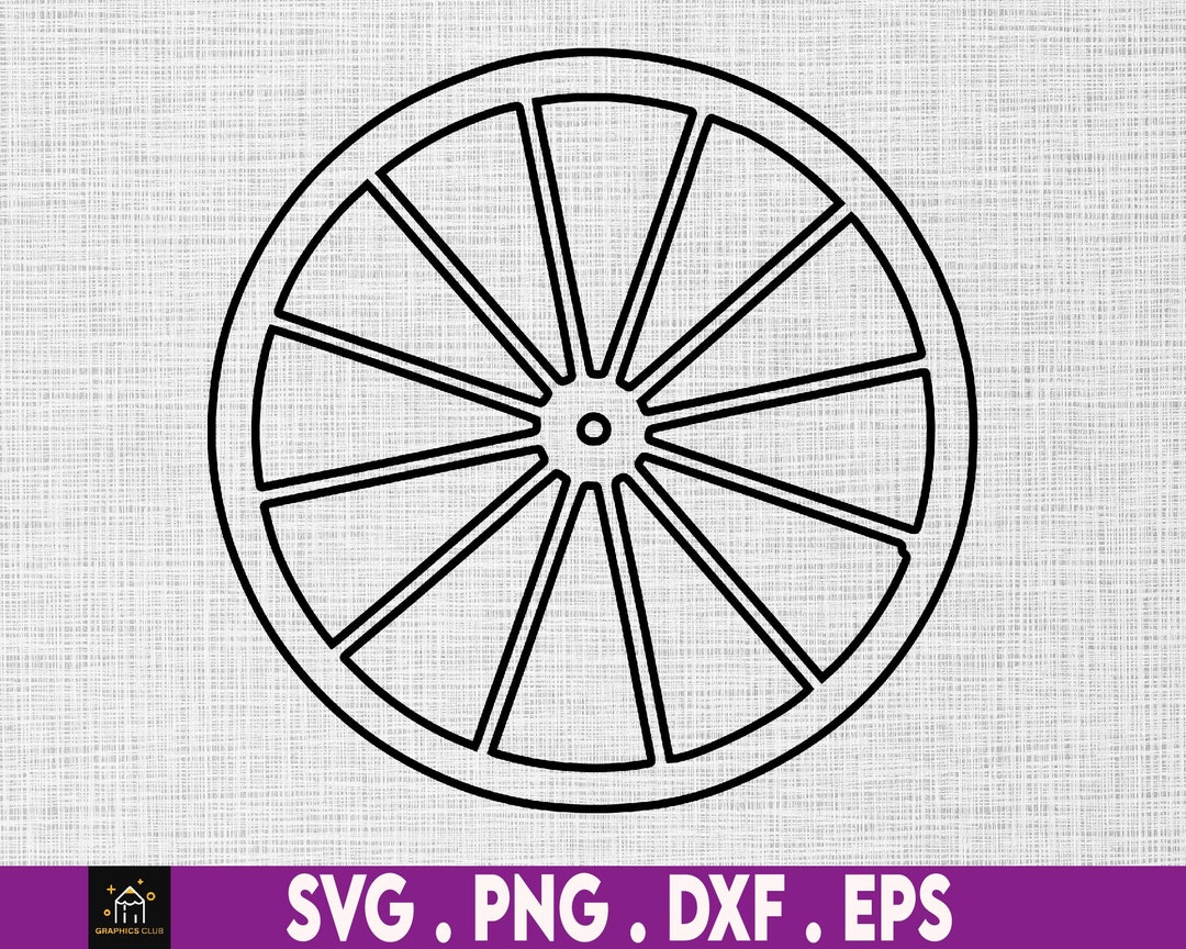 Wagon Wheel Svg, Wooden, Country, Western, Carriage, Instant Digital Download Files Included - Etsy