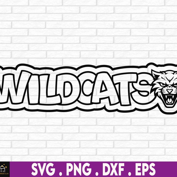 Wildcats Svg, Paw Print Svg, Wildcat Svg, Football Mom Dad, Mascot Shirt Svg