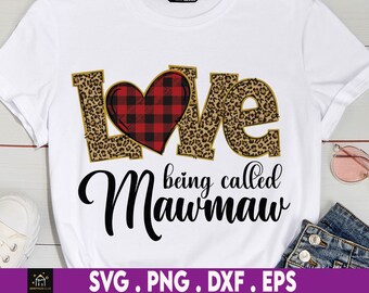 Personalized Gift Love Being Called Grandma Leopard Print Shirt - Hoodie - Sweatshirt 23675
