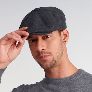 Wool Newsboy Cap, 8 Panels Irish Hat, Winter Flat Cap, Peaky Blinders Hat, Baker Boy Cap, Groomsman Cap, Fathers Day Gift