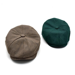 British Style Cotton Newsboy Cap: Men&#39;s Peaky Blinders Hat