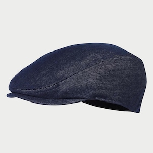 Jean Flat Cap, Peaky Blinders Hat, Baker Boy Hat, Irish Flat Cap, Denim Gatsby Hat, Ivy League Hat, Fathers Day Gift