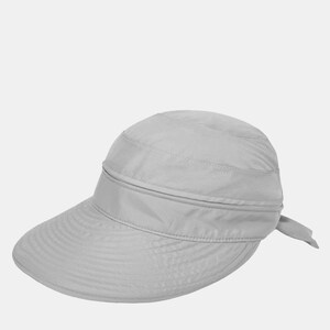 Beach Visor Cap Woman Summer Hat Visor Modular Turban Hat Zipper Front Cap Ponytail Hat Wide Brim Sun Hat image 4