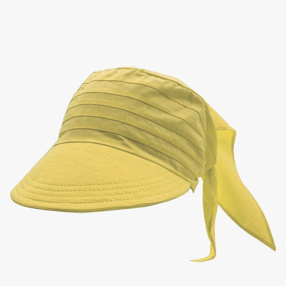 thumbnail image 2 of Baseball Bandana Visor Hat - Adjustable Sun Protection Headscarf For Women & Men 2 of 11