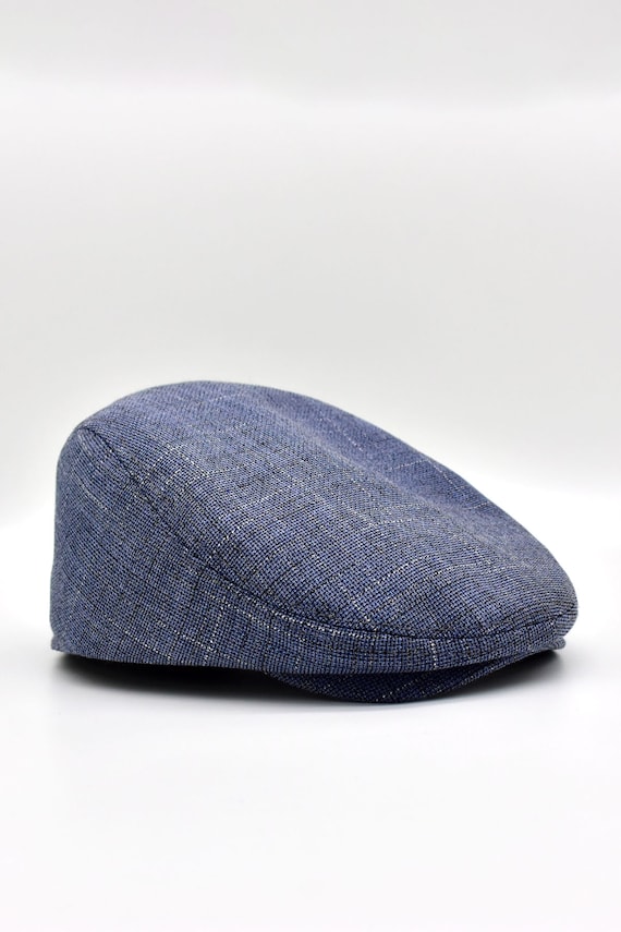 Cotton Flat Cap, Mens Summer Hat, Irish Cap, Golf Cap, Fathers Days Gift