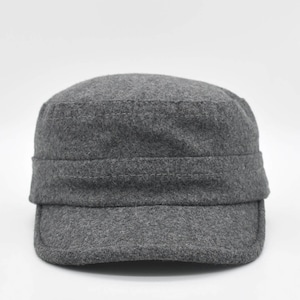 Wool Blend Military Castro Cap - Men's Winter Hat - Etsy