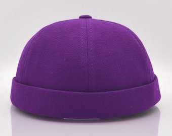 Czapka Docker z bawełny: czapka beanie bez daszka