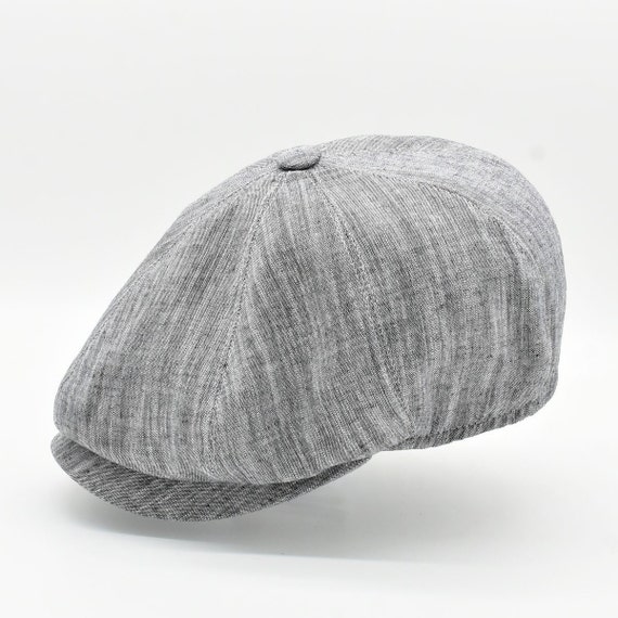 Special Edition Flat Cap Groovy Peaked Hat Soft Baker Boy Hat Linen Newsboy Cap Summer Men Hat Well fitting Cap Fathers Day Gift Etsy UK