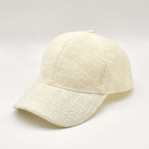 Eco Hemp Baseball Cap: Vegan Boho Sun Hat