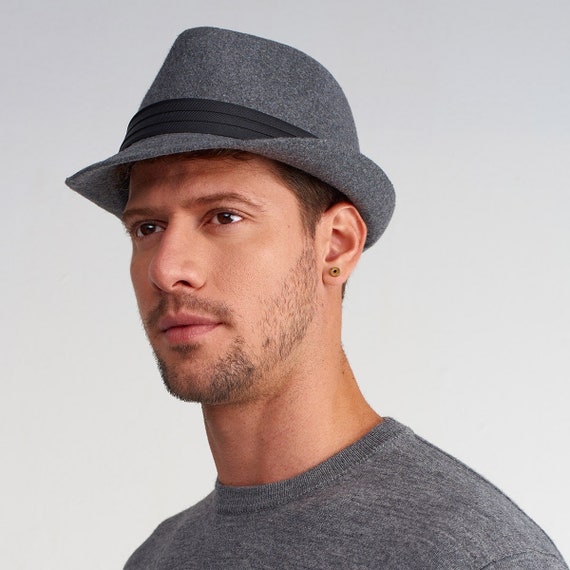 Trilby top fedora hat