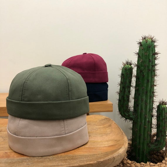 Berretto Docker Da Uomo - Cappellino Portuale Regolabile, In Cotone, Taglia 56-58 Cm, Unisex - Foto 7