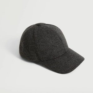 Wolle Baseballmütze, Wolle Baseballmütze, Männer Wintermütze, Warme Mütze, Weihnachtsgeschenk