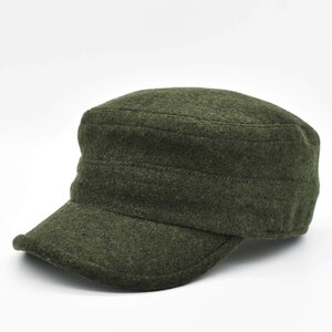 Wool Blend Military Castro Cap - Men's Winter Hat - Etsy