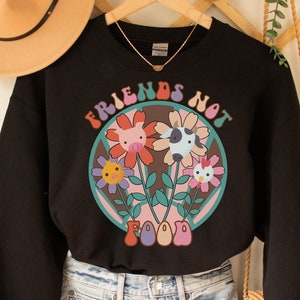 Vegan Sweatshirt, Vegetarian Crewneck Sweatshirt,Herbivore Sweater,Plants Based shirt,Vegetarian Gift,Vegan Sweater Clothes Gifts