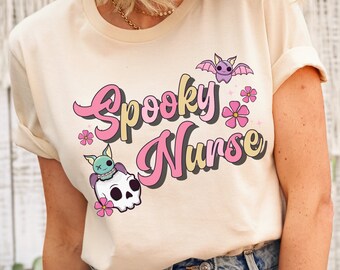 Gruseliges Krankenschwester-T-Shirt: Halloweens Lustiges Krankenschwester-T-Shirt