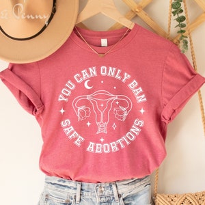 Feminist Shirt, Pro Choice Shirt, Reproductive Rights Tee, Roe v Wade Shirt, Women&#39;s Rights Shirt, Activist Social Justice Tee