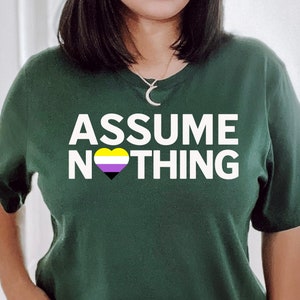 nonbinary shirt, Non-Binary Pride Shirt, Enby Pride T-Shirt, Gender, Nonbinary flag LGBT Shirt, LGBT Pride Month Outfit,nonbinary gift