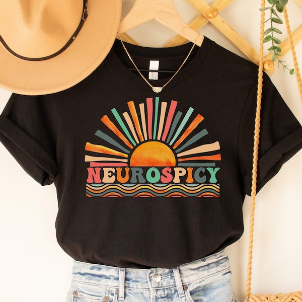 Neurospicy shirt, Funny ADHD Shirt, ADHD Sshirt, Neurodivergent Shirt, Neurodiversity Shirt, Neurodiversity Gift, Autism Awareness