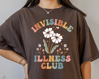 Invisible Illness Awareness Shirt: Unisex Cotton Tee