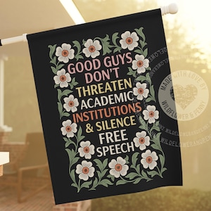 Anti Fascism Garden Flag,Resist House Flag,Civil Rights Sign,Progressive Activist Yard Decor,Flag Human Rights,Woke Liberal Lawn Banner