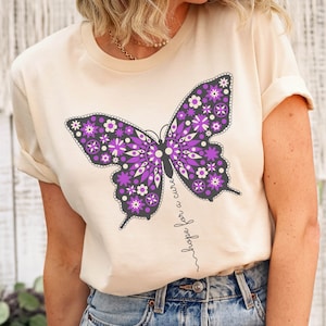 Alzheimer Support Shirt, Purple ribbon,Alzheimers Awareness shirt, Alzheimers Gifts, Alzheimer Disease Awareness T-Shirt, Alzheimers Clothes