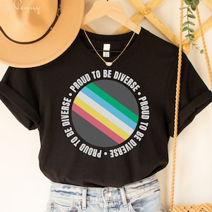 Disability Pride Month Shirt,Disability Pride Flag,Diverse Shirt,Disabled Proud,Inclusion, Accessible,Spoonie,Medical Awareness,Unisex Gift