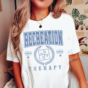 Recreation Therapist shirt Recreational Therapy Gift Recreation Therapy shirt Future Recreation Therapist Shirt Therapy Shirt RT Gift