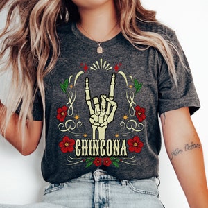 Chingona Shirt,Latina Geschenk Shirt,mexikanisches T-Shirt,Chicana Shirt,Latina Power T-Shirt,Geschenk für Latein,Latina Pride Shirt,Hispanic Monat des Kulturerbes