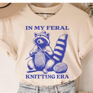 Knitting Shirt for Women and Men, Crochet and Knitting Shirt, Yarn Gift for Crafters, Funny Knitting T-Shirt, Gift for Knitter crocheter