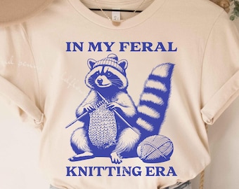 Knitting Shirt for Women and Men, Crochet and Knitting Shirt, Yarn Gift for Crafters, Funny Knitting T-Shirt, Gift for Knitter crocheter