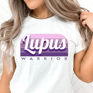 Lupus shirt, invisible illness shirt, lupus warrior shirt, lupus awareness, purple ribbon lupus,lupus Survivor, Support Crew, Lupus Gift