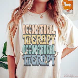 Fine Motor Promoter Shirt, Occupational Therapy Shirt, Ot Shirt, Therapy Assistant, Pediatric OT Shirt,comfort colors Occupational therapist
