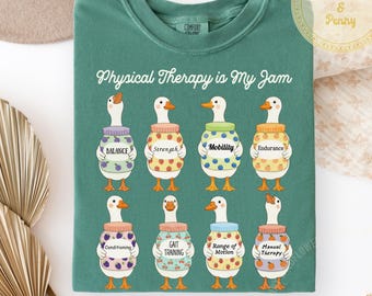 Physical Therapy Is My Jam T-shirt, Physical Therapist Assistant Shirt, PT Graduation Appreciation Gift