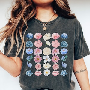 trans pride wildflower shirt, trans flag shirt,subtle pride trans tshirt,trans woman trans man, transgender shirt,floral lgbtq pride shirt