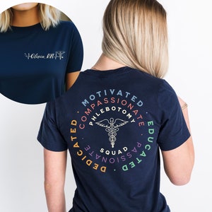 Personalized Phlebotomy Squad shirt,Phlebotomy Shirt, Phlebotomy Tech,CPT Phlebotomy Graduation,Phlebotomy Technician,PHLEB Shirt,Blood Bank