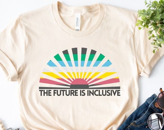 Inclusive Future T-Shirt, Disability Pride, Awareness Tee