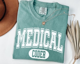 Medical Coder Shirt, Billing Specialist Tee, Unisex Cotton
