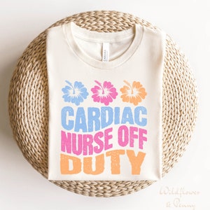 Retro Cardiac nurse shirt, Gift for Cardiac Nurses,Cardiovascular Nursing Tshirt,Retro Cardiology Nurse Tee, CVICU RN NP Graduation Gifts