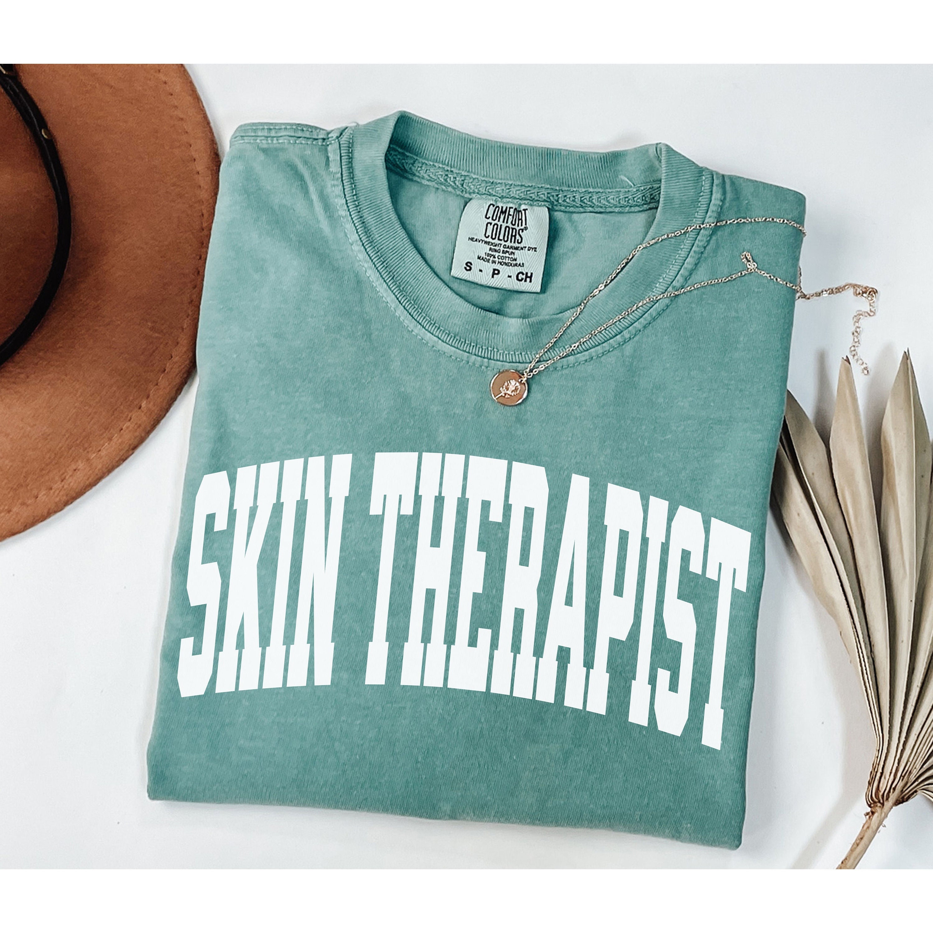 Skin Therapist Comfort Colors T-shirt: Cosmetology Grad Gift - Etsy