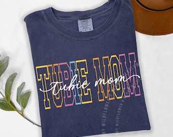 Camiseta Tubie Mom Comfort Colors®, regalo para concientizar sobre la sonda de alimentación, camiseta médica para mamá, camiseta de sonda gástrica para mamá, camiseta para padres con necesidades especiales