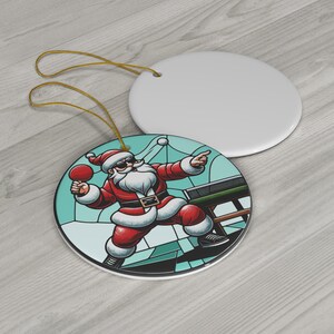 table tennis gift ornaments: Ping Pong ornament, Gifts for Ping-Pong Players image 2