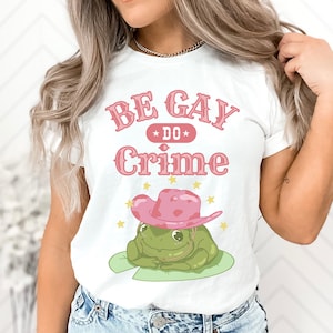 retro pride shirt, funny gay pride tshirt, lesbian pride, bisexual pride, funny gay shirt,lgbt tshirt, be gay do crime say gay,queer lgbtqia