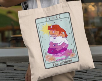 Lesbische Einkaufstasche, lustiges lesbisches Geschenk für Freund