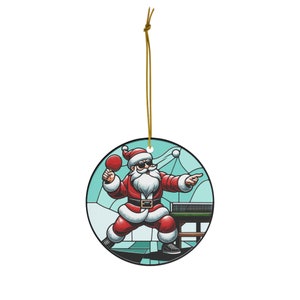 table tennis gift ornaments: Ping Pong ornament, Gifts for Ping-Pong Players image 3